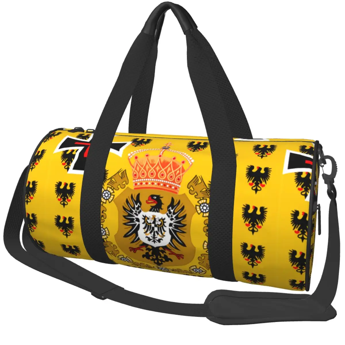 

Спортивная сумка с германским императорским флагом Kaiser, аксессуары для спортзала, мужская водонепроницаемая сумка с принтом, ретро-сумка для тренировок и фитнеса