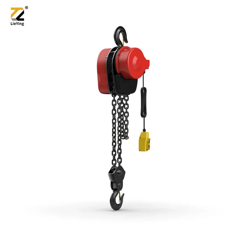 Factory Price DHS Type 1Ton Chain Electric Hoist with Disc Brake Motor for Industrial Use