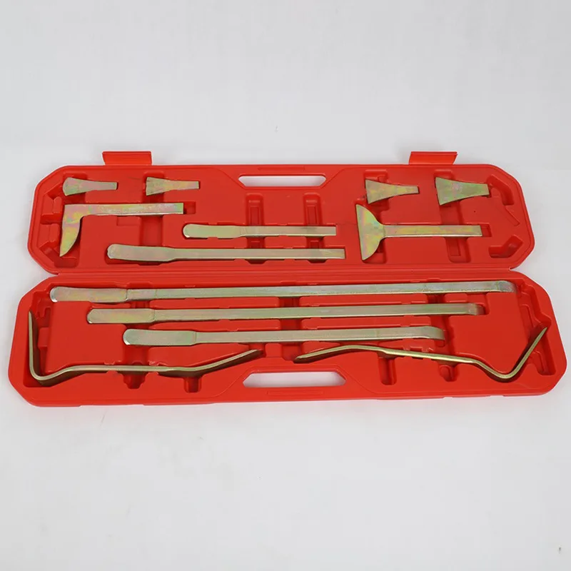 Sheet metal tools repair and maintenance tools car tire repair crowbar crowbar wholesale 13 piece set