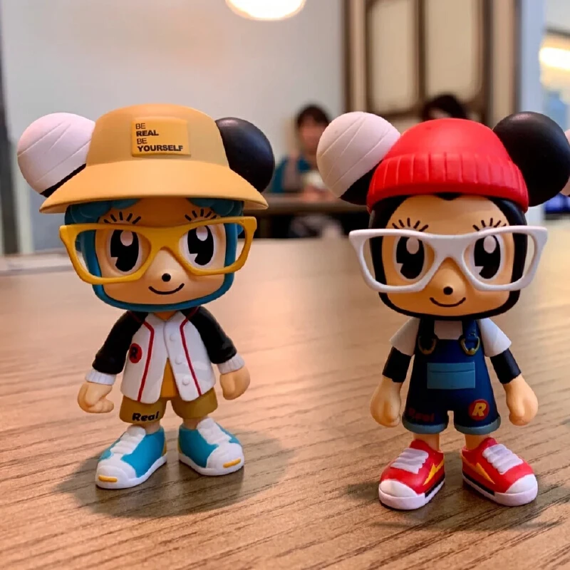 Mainan Koleksi Blind Box Seri Dongeng Modern Popmart Mouse Little Asli Original, Mainan Kejutan, Hadiah, Kotak Misteri