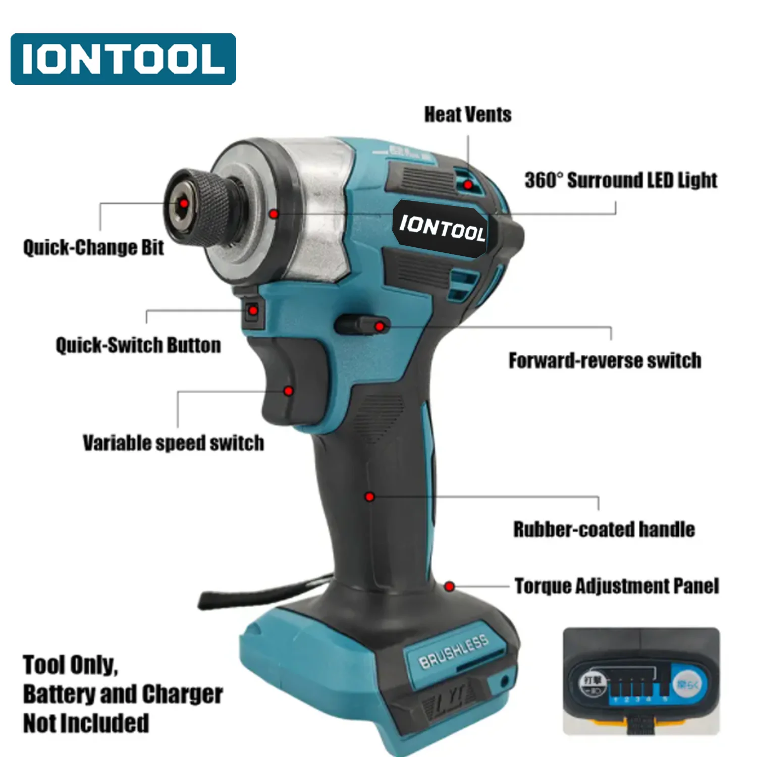 IONTOOL 180N 3600RPM 18V Draad - Furniture Joinery Hardware recensie en prijs