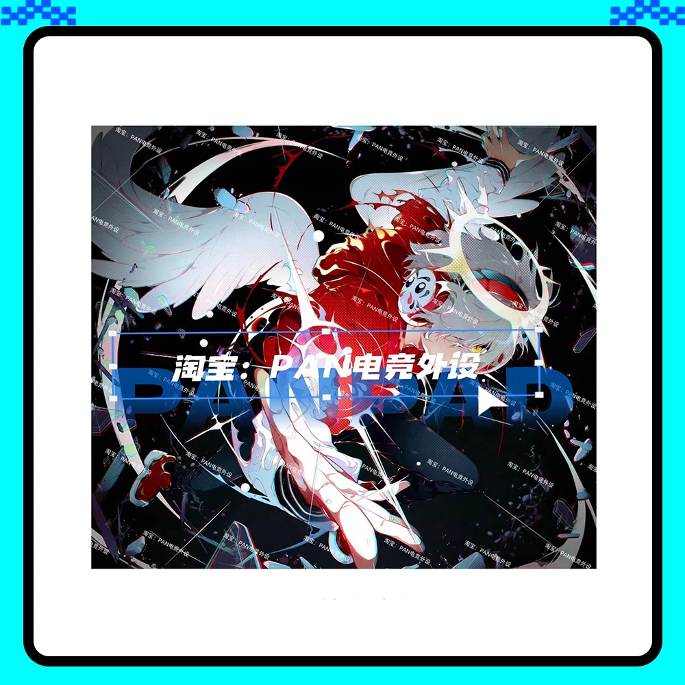 PAN Esports Gaming Glass Mousepad Smooth and Speed Mouse Pad FPS Coating Full Coverage Primer For APEX CSGO PC Accessories Gifts