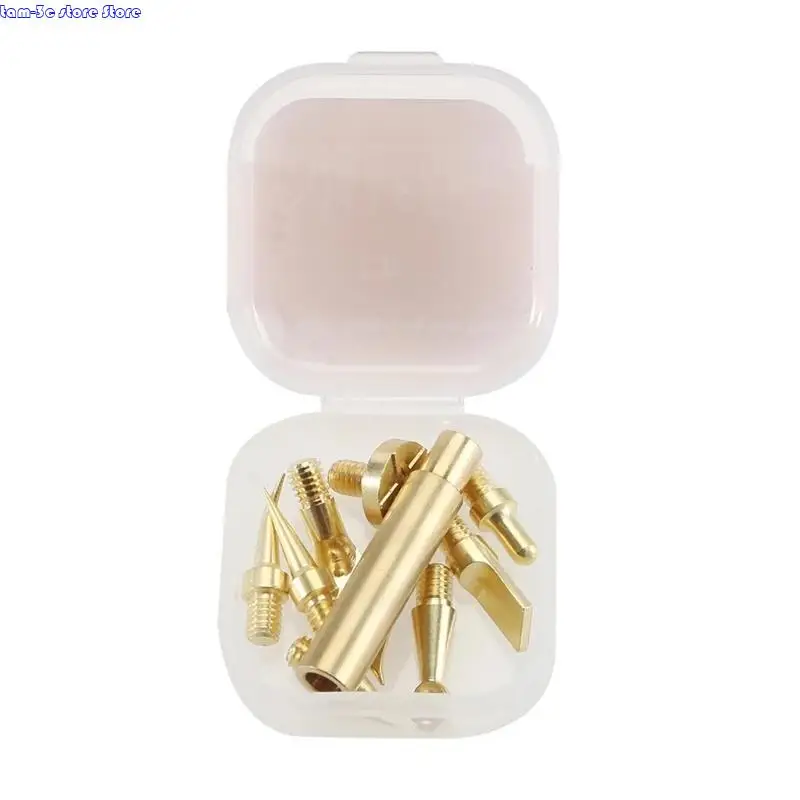 Ferramenta inserção calor D0ua para Voron 2.4/MK4 Brass Mellt Melt Insert Inet Iron Dict Heat Inserir