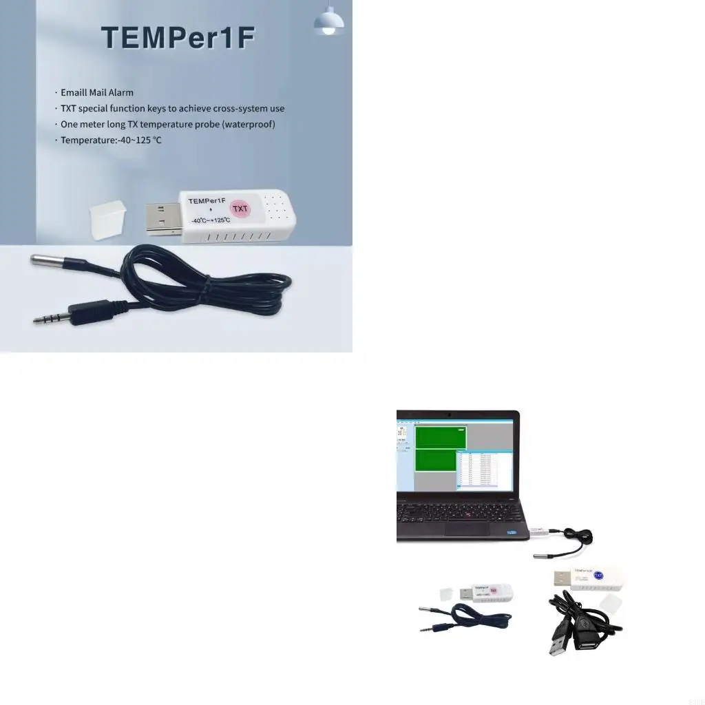 

USB температура данных регистрации данных по электронной почте с тревогой по электронной почте для компьютера 83ce