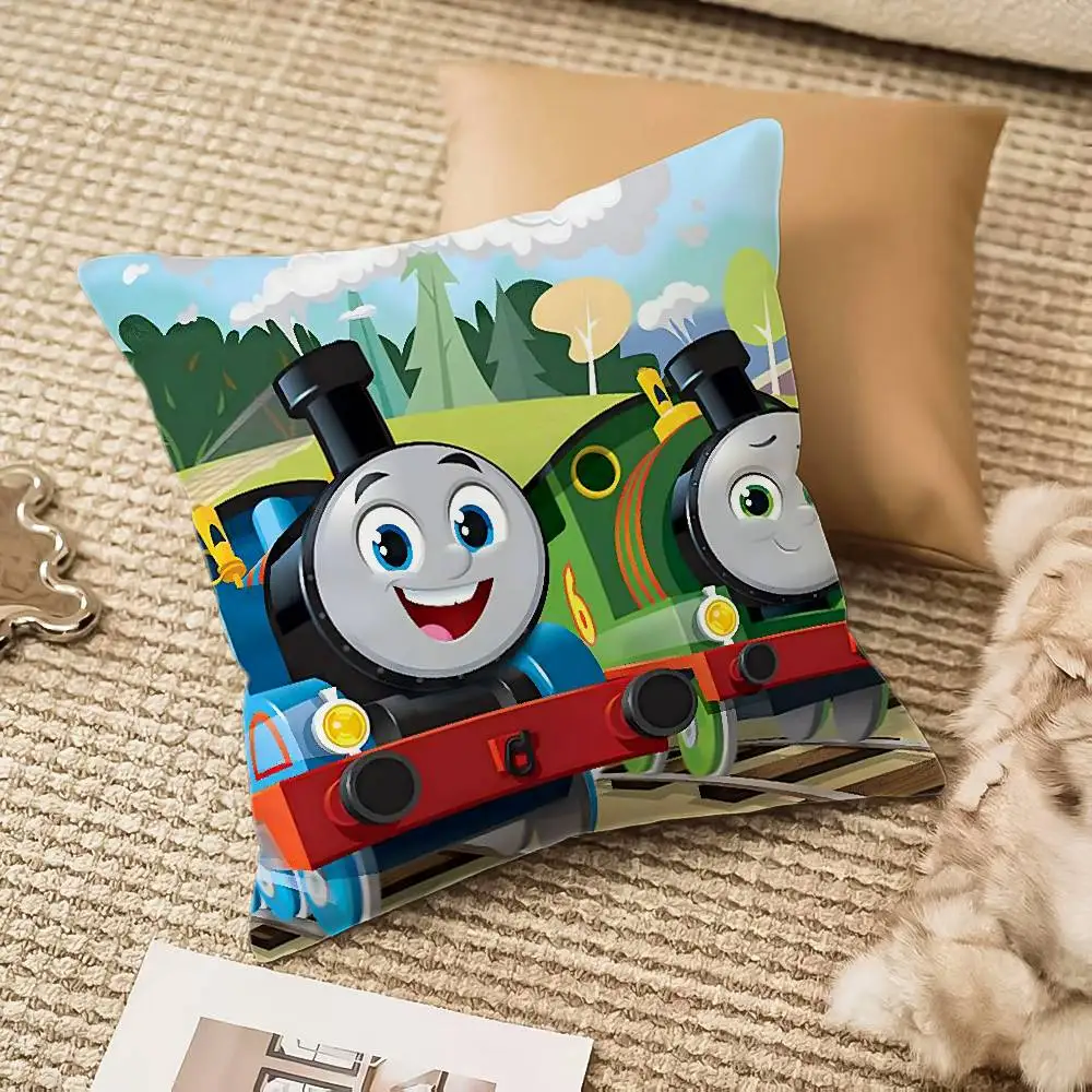 Наволочка T-Thomas The Train, антипылесная невидимая молния, диван-кровать