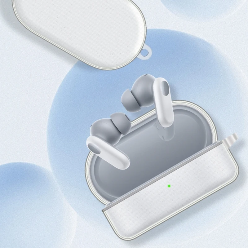 소프트 휴대용 투명 케이스 커버, 소형 보호 케이스, 포켓 사이즈 보관 케이스, 원플러스 이어버드 버즈 V에 적합