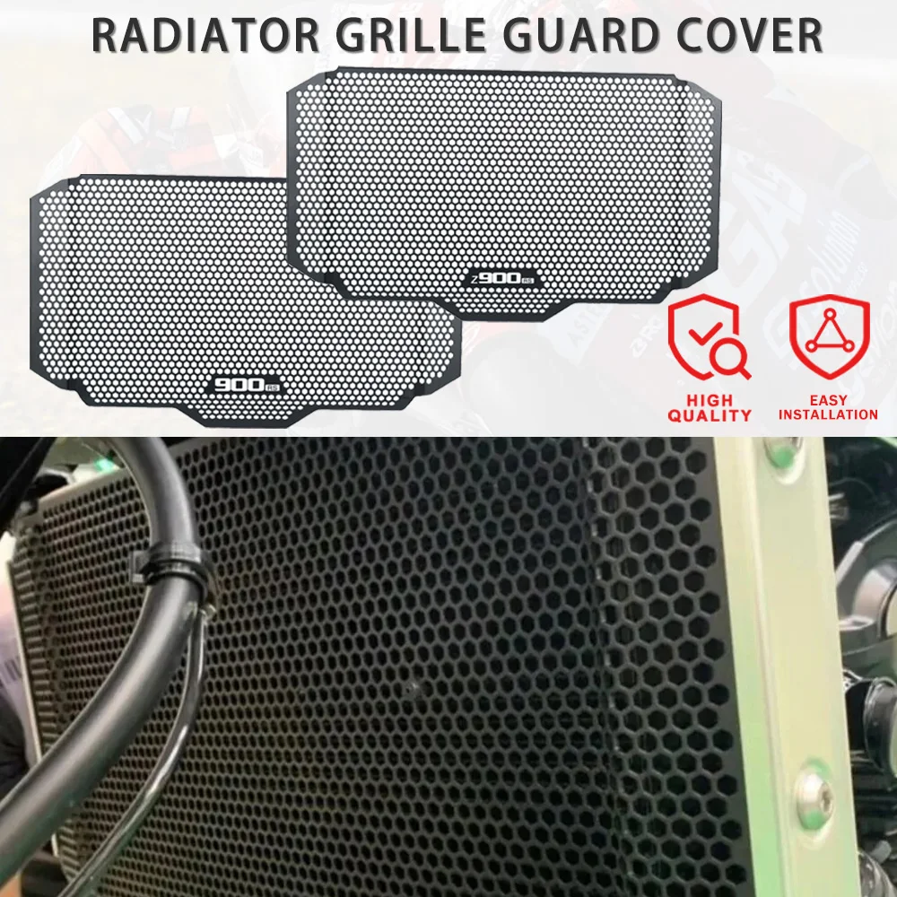 

Motorcycle Aluminum Radiator Grille Guard Cover For Kawasaki Z900RS Z 900 RS Z 900RS Cafe Performance 2018 2019 2020 Accessories