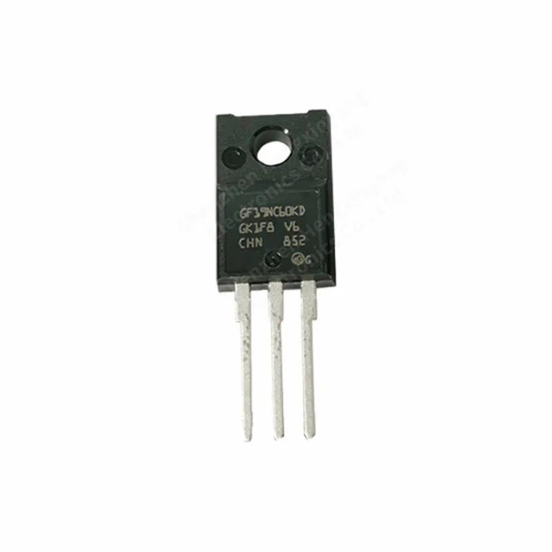 10PCS STGF19NC60KD in-line TO-220F IGBT transistor 600V 16A 19NC60KD