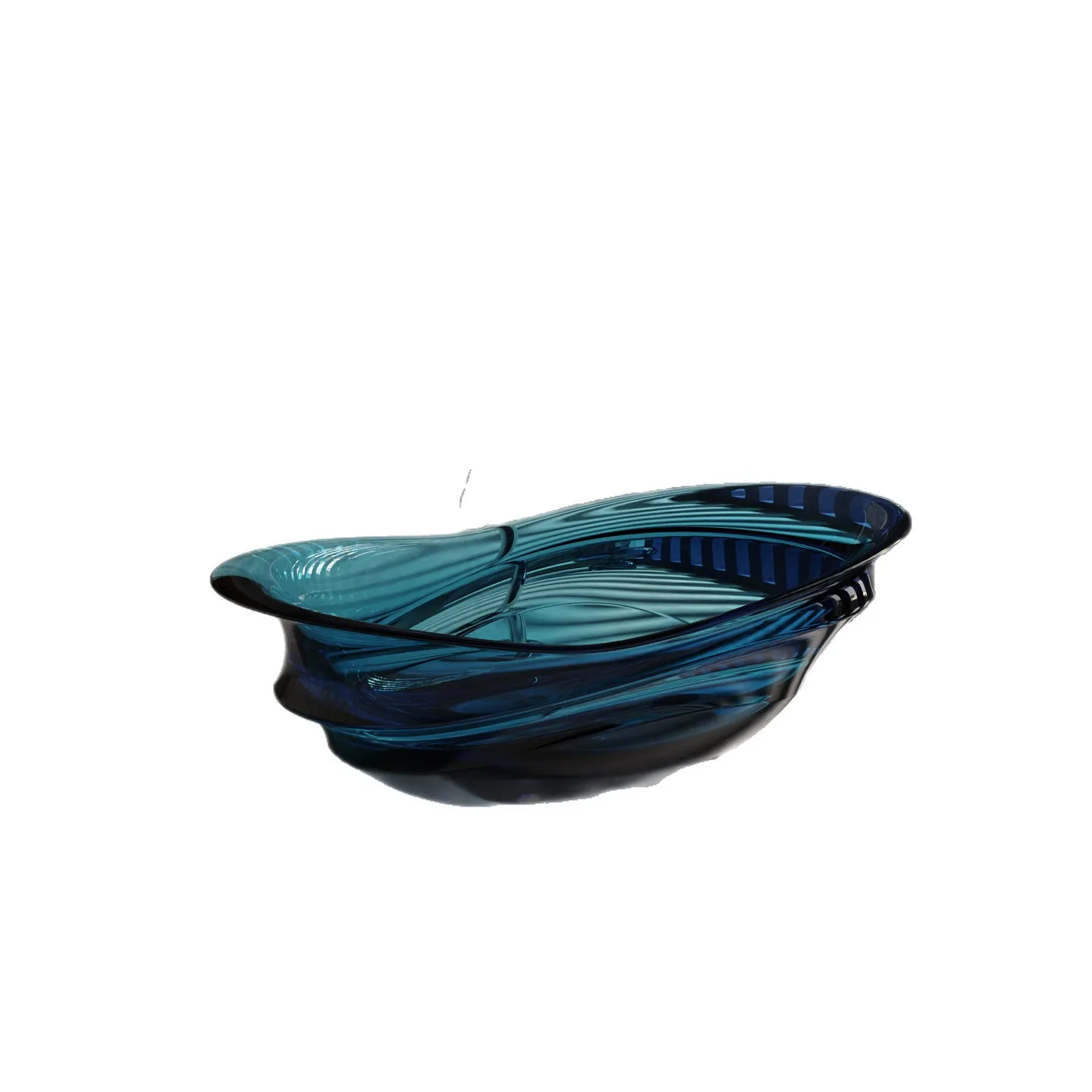 Color crystal resin bathtub integrated freestanding home hotel B & B spa freestanding bathtub bath