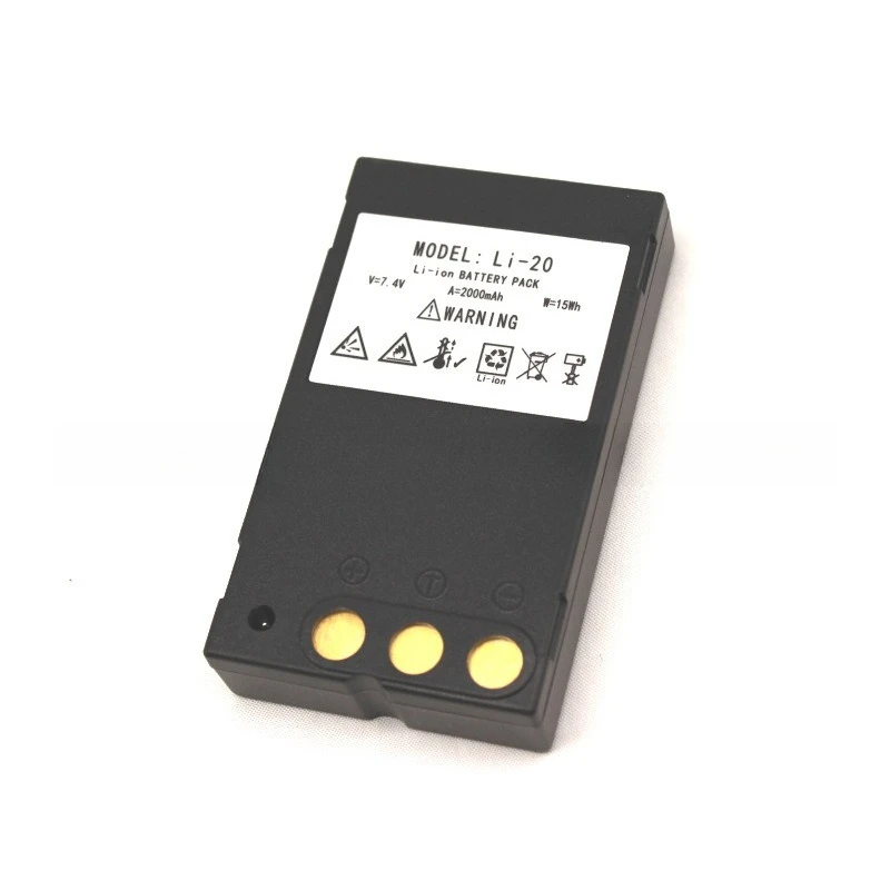 LI-20/20C 7.4V 2000mAh Battery for South Electronic Level, for Ruidi RTK, Total Station RT023/DL2007