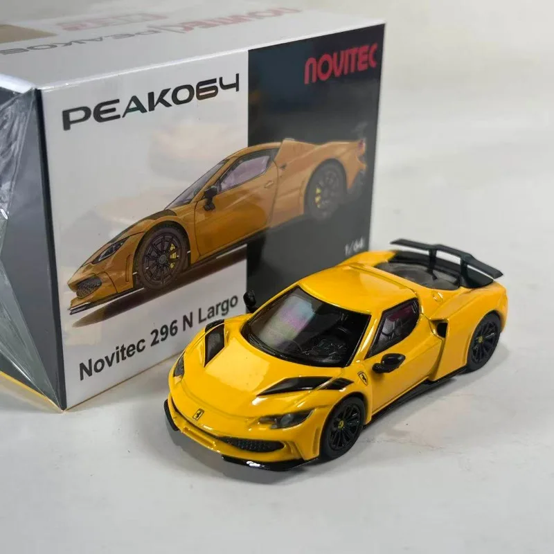 

Коллекционная модель автомобиля HEC Peako 1/64 Novitec 296 N Long 2026, литая под давлением, реалистичная, из сплава, для мальчиков, игрушка, предмет декора.