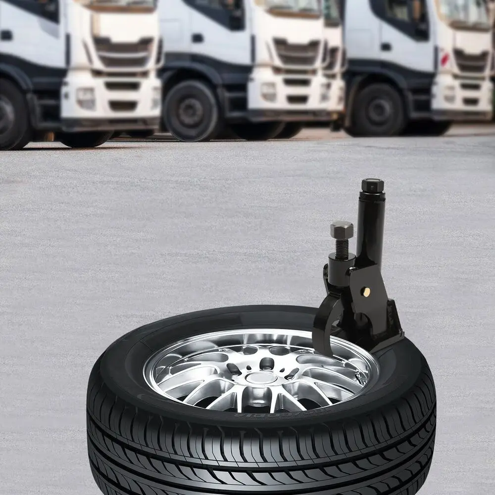 

Ручной разжиматель бортов шин, подходит для шин 10-21 дюймов, регулируемый автомобильный инструмент для замены шин, черный сменный разжиматель бортов шин.