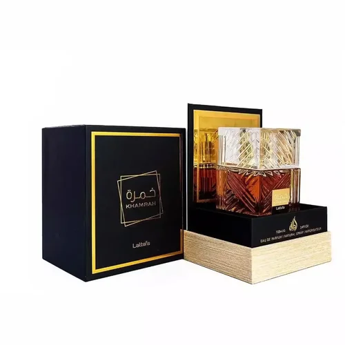 Imagen 2 del producto Perfumes de 100ml Khamrah, Perfume de fragancia Neutral árabe de Oriente Medio de alta gama, regalos de Parfum de Colonia para hombres de larga duración