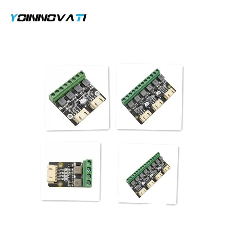 1PCS 2PCS Adjustable PT4115 LED Constant Current Driver Module, 2/4/6/8 Channels, 1-10 Series LED Support