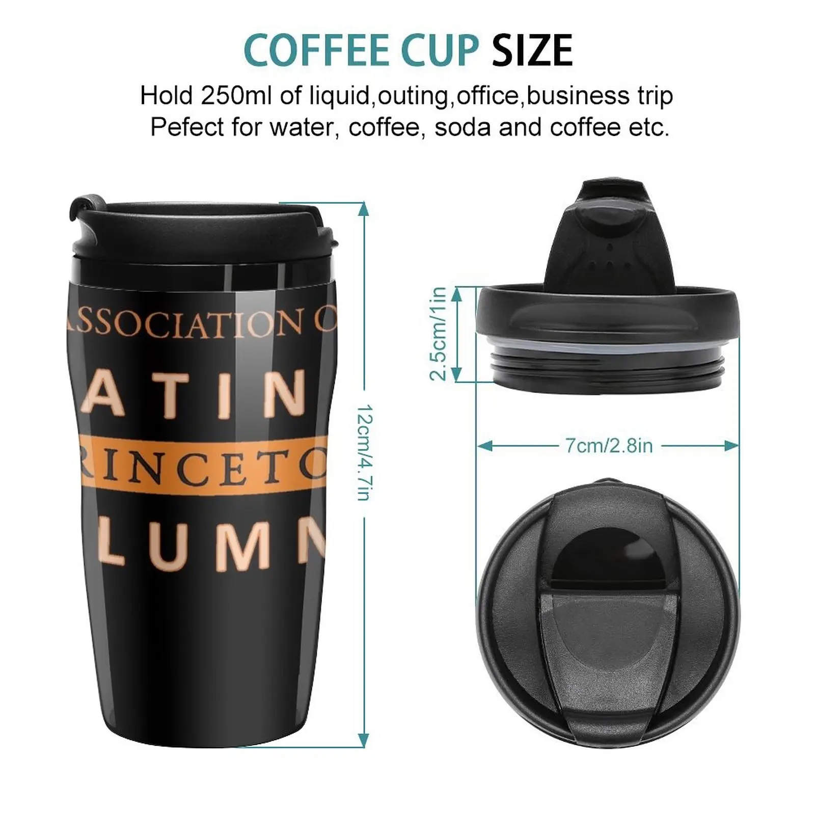 New Association of Latino Princeton Alumni Travel Coffee Mug Cup For Coffee Coffee Accessory Cups Coffee Beautiful Tea Mugs