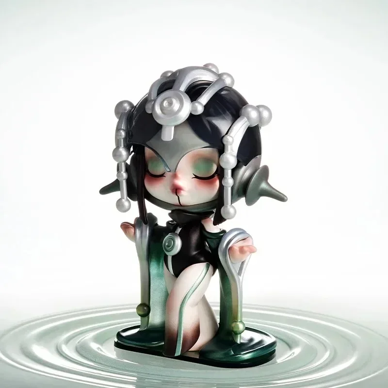 

POP MART SKULLPANDA The Sound Series слепая коробка Mystery Box Guess Bag игрушки кукла милая аниме фигурка настольные украшенияdel Girls Gift