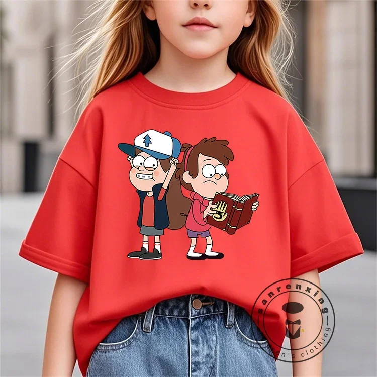 

Gravity Falls Themed T-shirts For Boys & Girls - Vibrant Cartoons, Comfortable Fabric, A Birthday Gift That Will Be Cherished