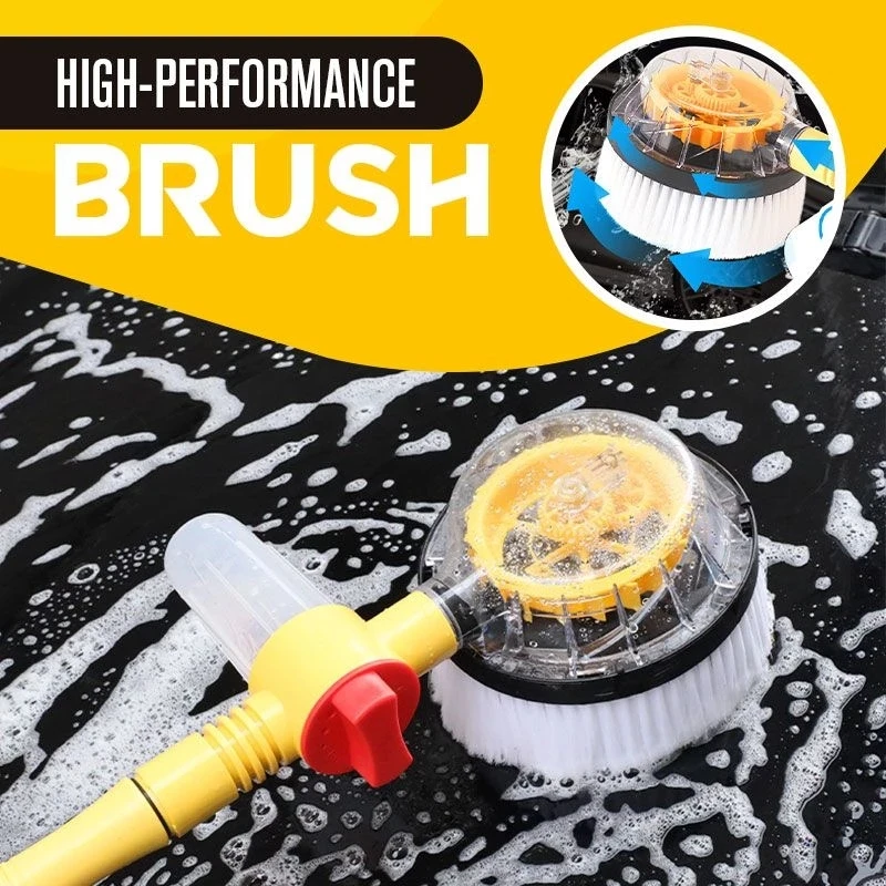 

8pcs/set Auto Rotating Retractable Car Wash Brush Portable Car Mop Cleaning Brush 360 ​​degree Rotate Car Foam Brush Retractable