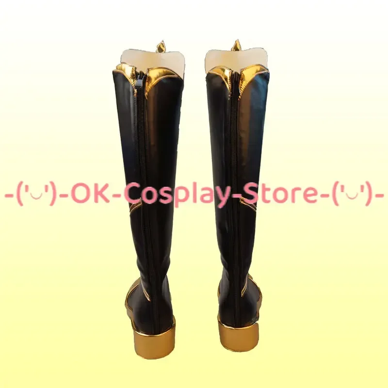 [Personalizowane] Buty do Cosplayu Aether Genshin Impact Rekwizyty do Odgrywania Ról Podróżników Halloween Karnawał Impreza Świąteczna Buty ze Skóry PU