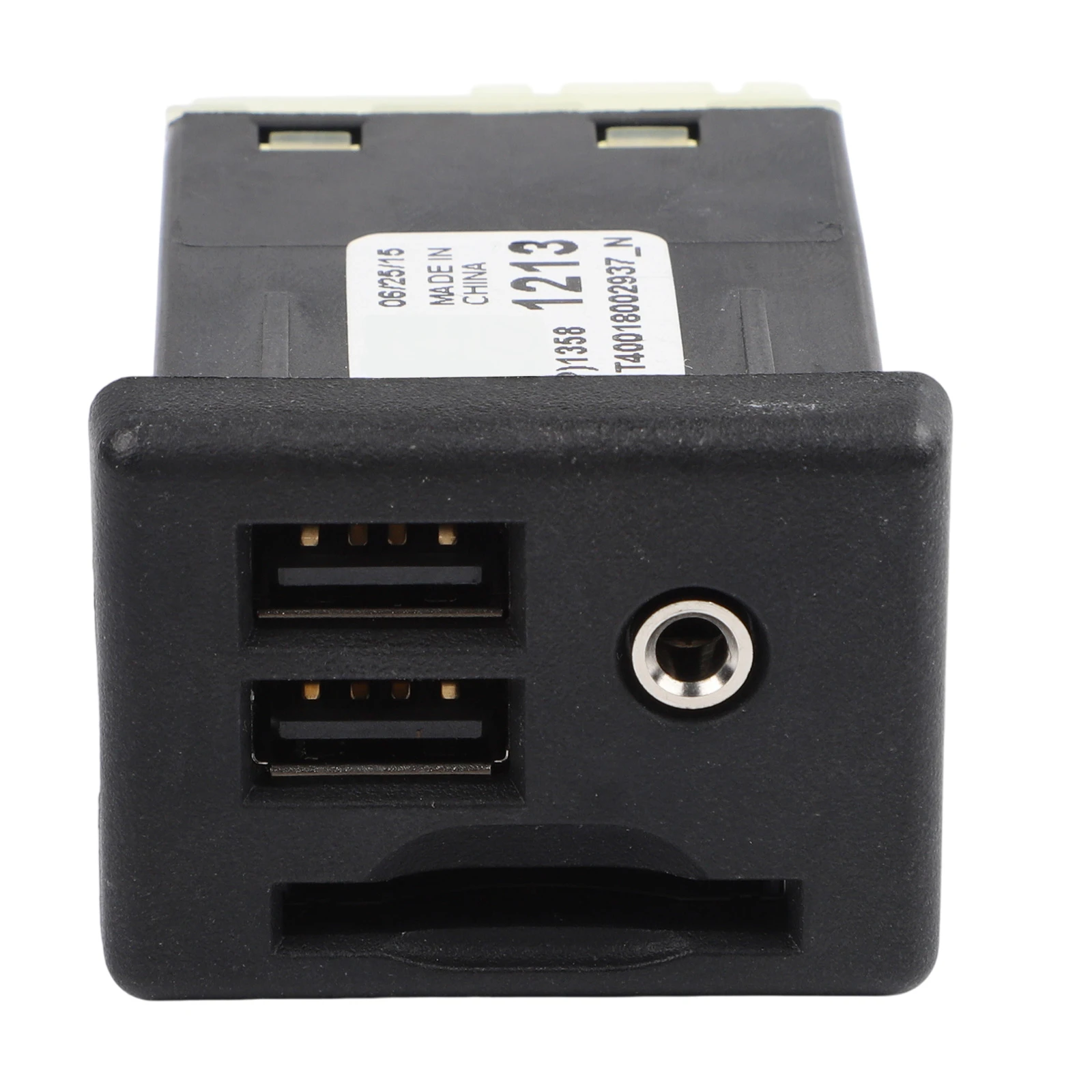 Vehicle Interior Upgrade Size As Shown In The Picture Dual USB Card Slots Non-universal Fit Wear-resistant Non-deformation