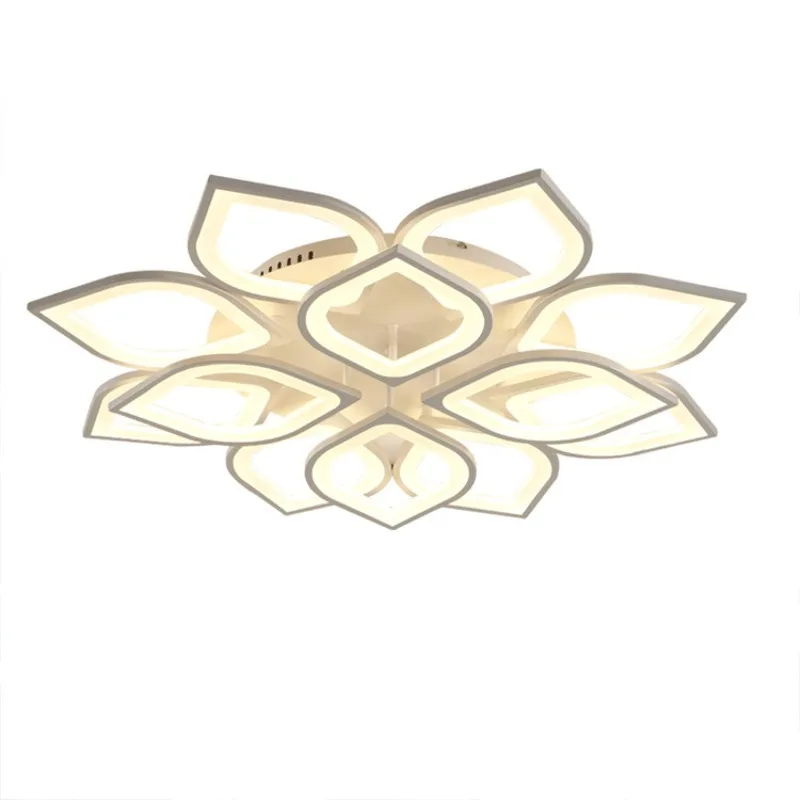 

Nordic LED petal ceiling lamp living room simple modern creativity