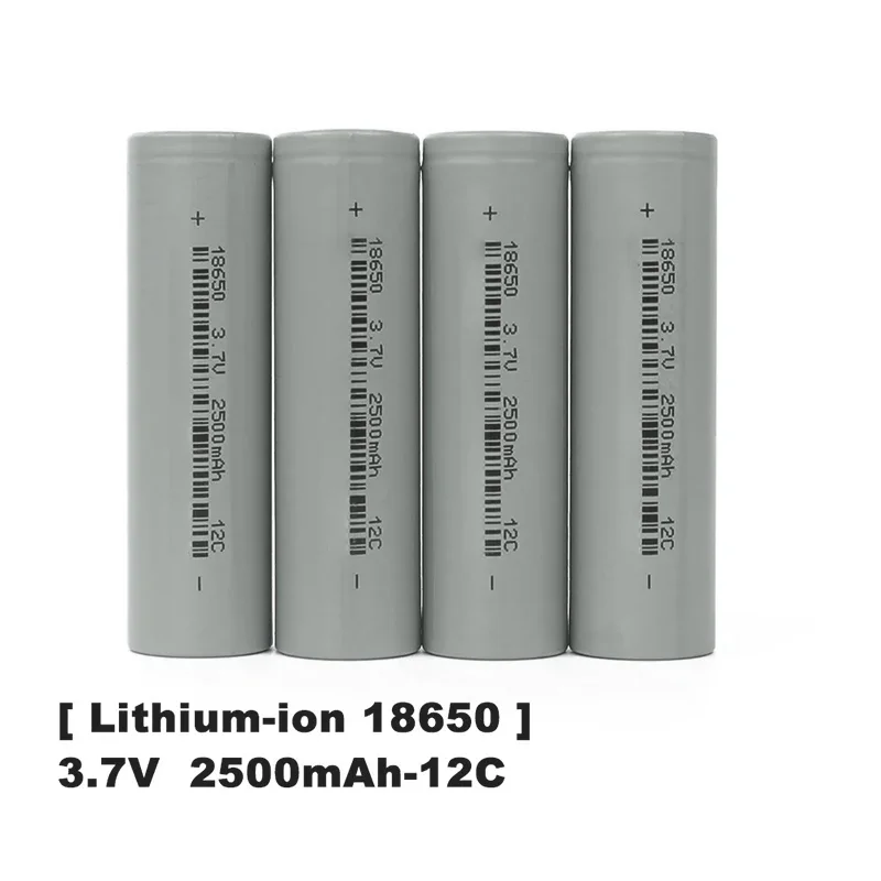 NEW 18650 Lithium Battery 2500mAh 3.7 V 18650 Rechargeable Battery For Flashlight Batteries Toy electrical Charging