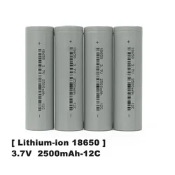 NEW 18650 Lithium Battery 2500mAh 3.7 V 18650 Rechargeable Battery For Flashlight Batteries Toy electrical Charging