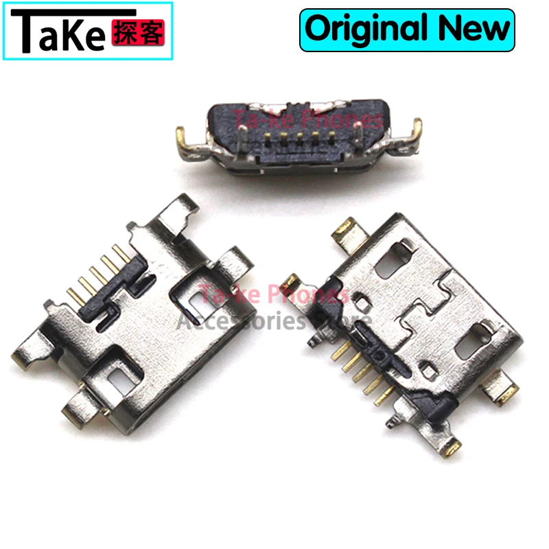 100-500Pcs Repair For Xiaomi Redmi 5 Plus Lenovo A6020i36 K5 K800 Micro USB Jack Charging Socket Port Plug Dock Connector 5pin