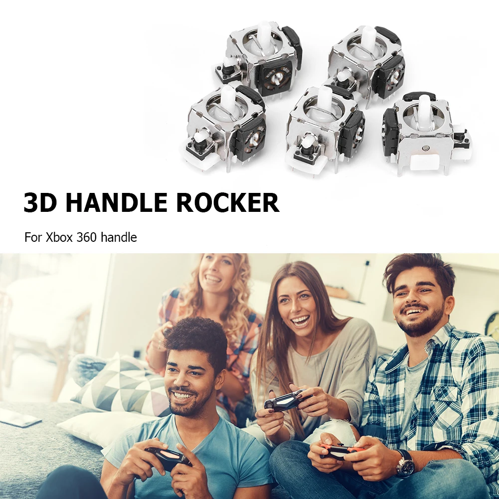 5pcs 아날로그 엄지 조이스틱 게임 패드 3D 아날로 - Gaming Controllers Xbox Accessories 리뷰 및 가격