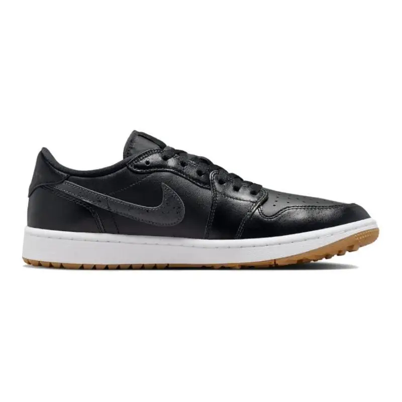 Nike Jordan 1 Retro Low Golf Black Gum Sneakers shoes DD9315-005