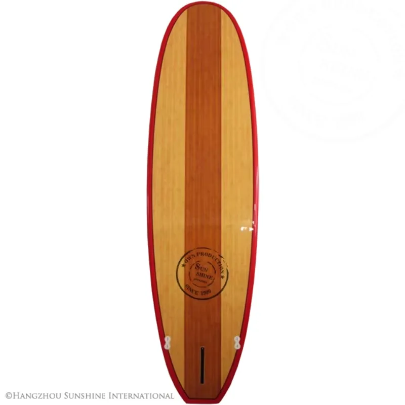 Tavola da paddle stand up in bambù SUP