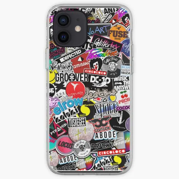 Ibiza Clubs Poster 2022 Eivissa Iphone  Phone Case Customizable for iPhone 6 6S 7 8 Plus X XS XR Max 11 12 13 14 Pro Max Mini