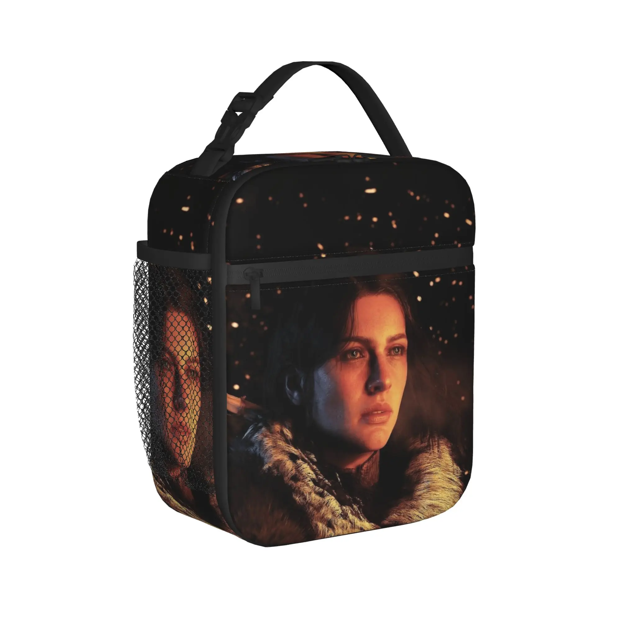 Crimson Desert Video Game Insulated Lunch Bag Cooler Bag Reusable,Meal Container  Portable Tote Lunch Box Food Handbags Work