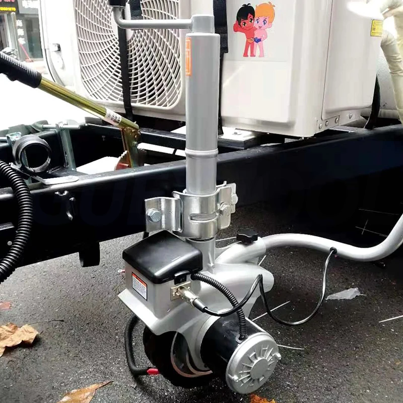 Urządzenie do przenoszenia przyczepy 12V elektryczne urządzenie do przenoszenia przyczepy urządzenie do transportu przyczepy koło prowadnicy koła trakcyjnego