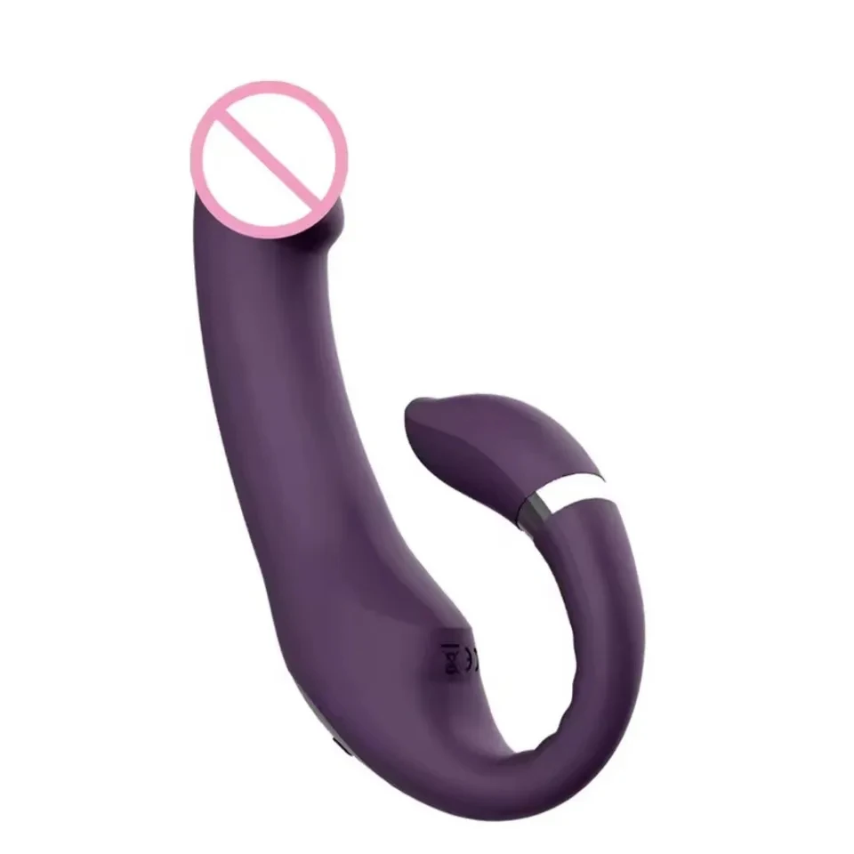 Double Motor Heating G-spot Clitoris & Anal Adult Sex Vibrator 10 Mode 10 Speed Woman Masturbator Female Erotic Toys
