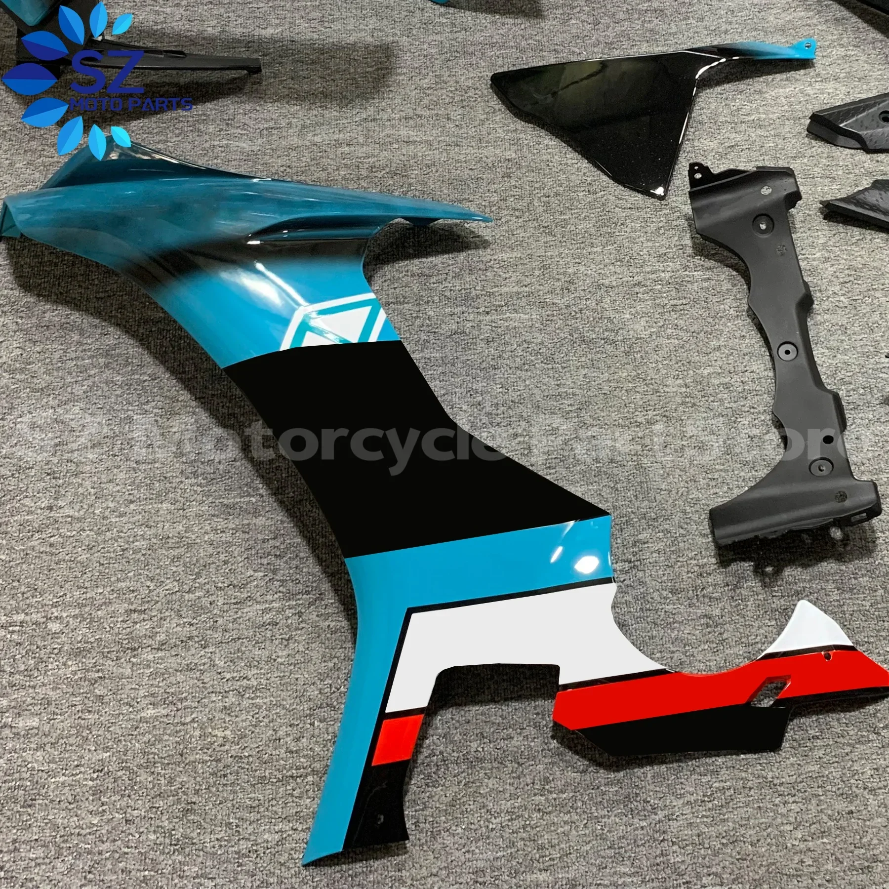 야마하 YZF1000 YZFR1 YZF-R1 2015 2016 2017 2018 2019 15 16 17 18 19 모델에 맞는 오토바이 풀 페어링 키트 차체 외장 페어링 키트