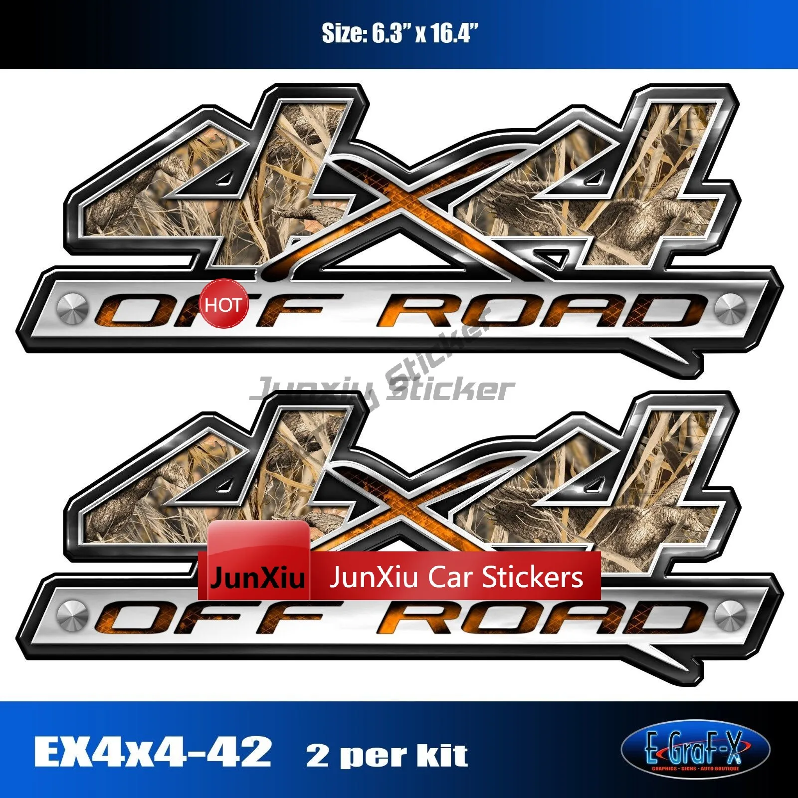 2 Stück 4x4 ZOMBIE EDITION Orange Truck Aufkleber Blut BIOHAZARD Schwarz Sport 4x4 Seitenaufkleber Passend für 2017-2026 Trucks Aufkleber Spider Camo – Detail 6