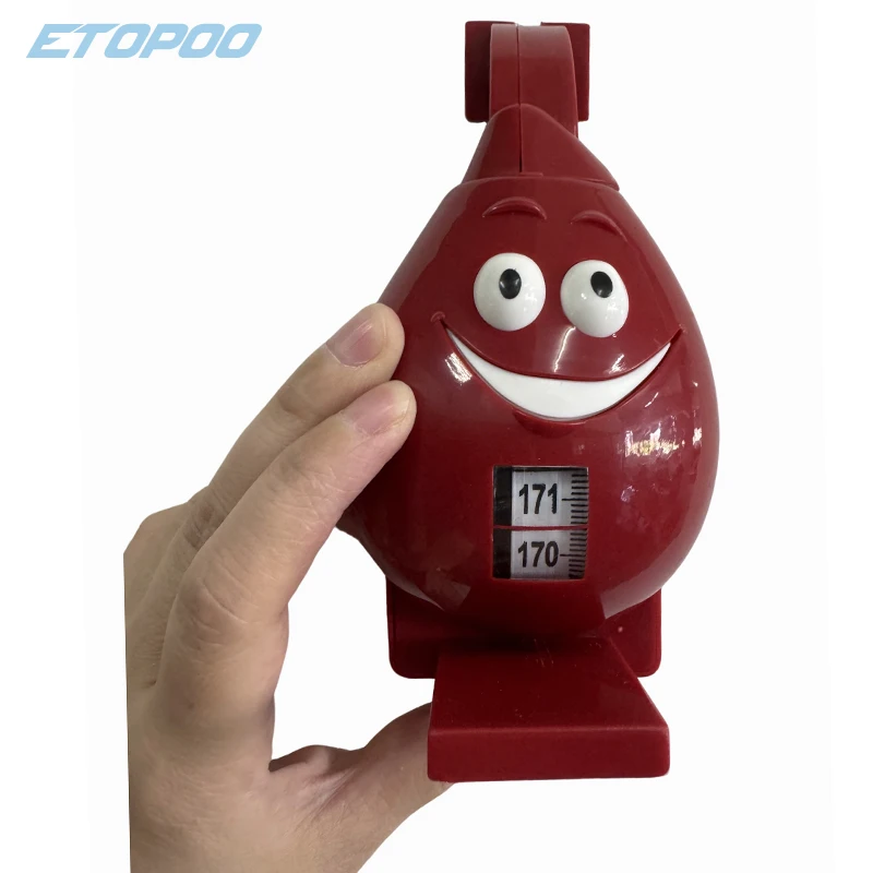 Egg Shape Lovely Children Height Measure Tape Wall Mounted Growth Stature Meter Stadiometer Meter Body Tape