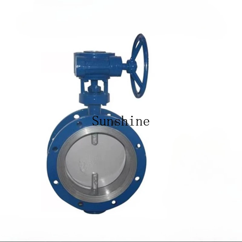 

D341W Turbine 1C Manual Ventilation Flange Butterfly Valve DN200 300 400