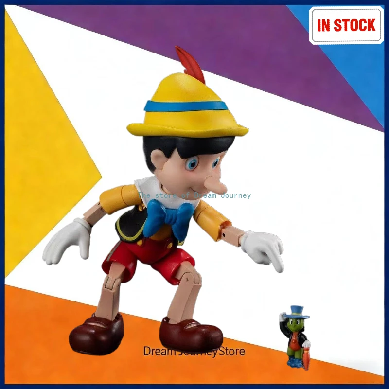 

In stock Original Monkey King Model GT Pinocchio Pinocchio Long Nose Alloy Finished Movable Model Figure