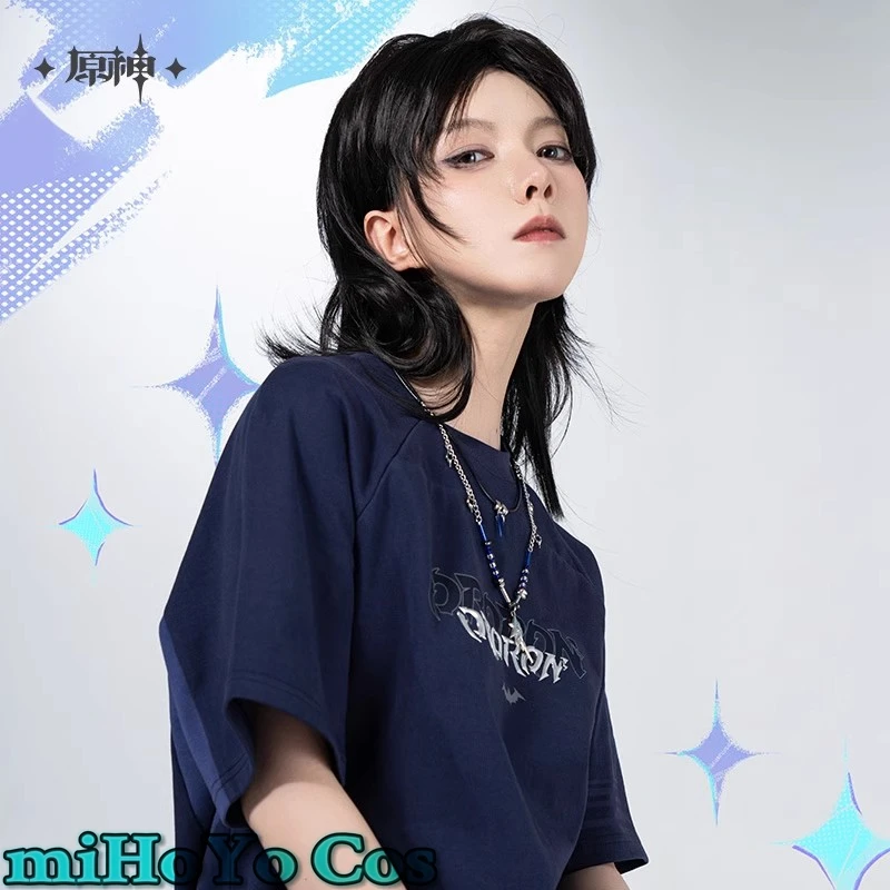 [Authentique] miHoYo jeu officiel Genshin Impact Ororon Double couche chaîne collier Cosplay cou accessoires Halloween cadeau