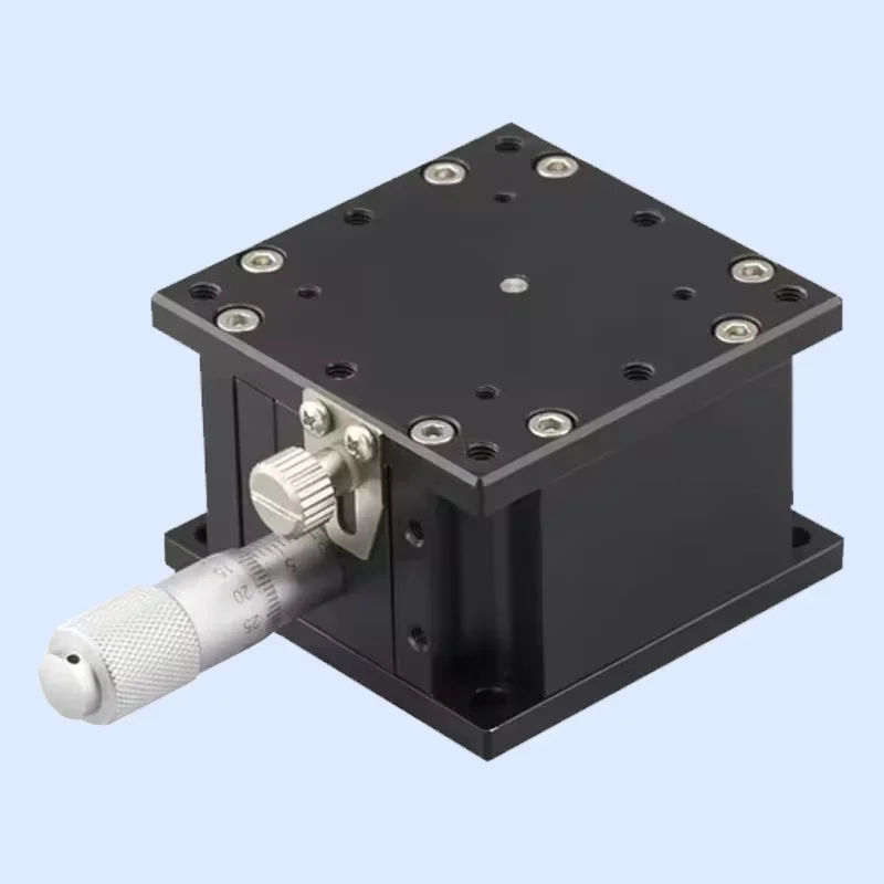 PT-SD60 manual lifting platform, horizontal Z-axis displacement platform, climbing platform, height adjustment platform