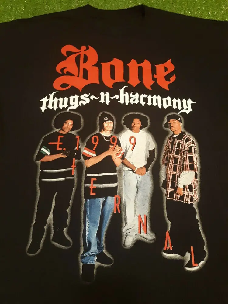 Bone Thugs-N-Harmony ​​​Men T-shirt Black Unisex Sizes S to 5XL