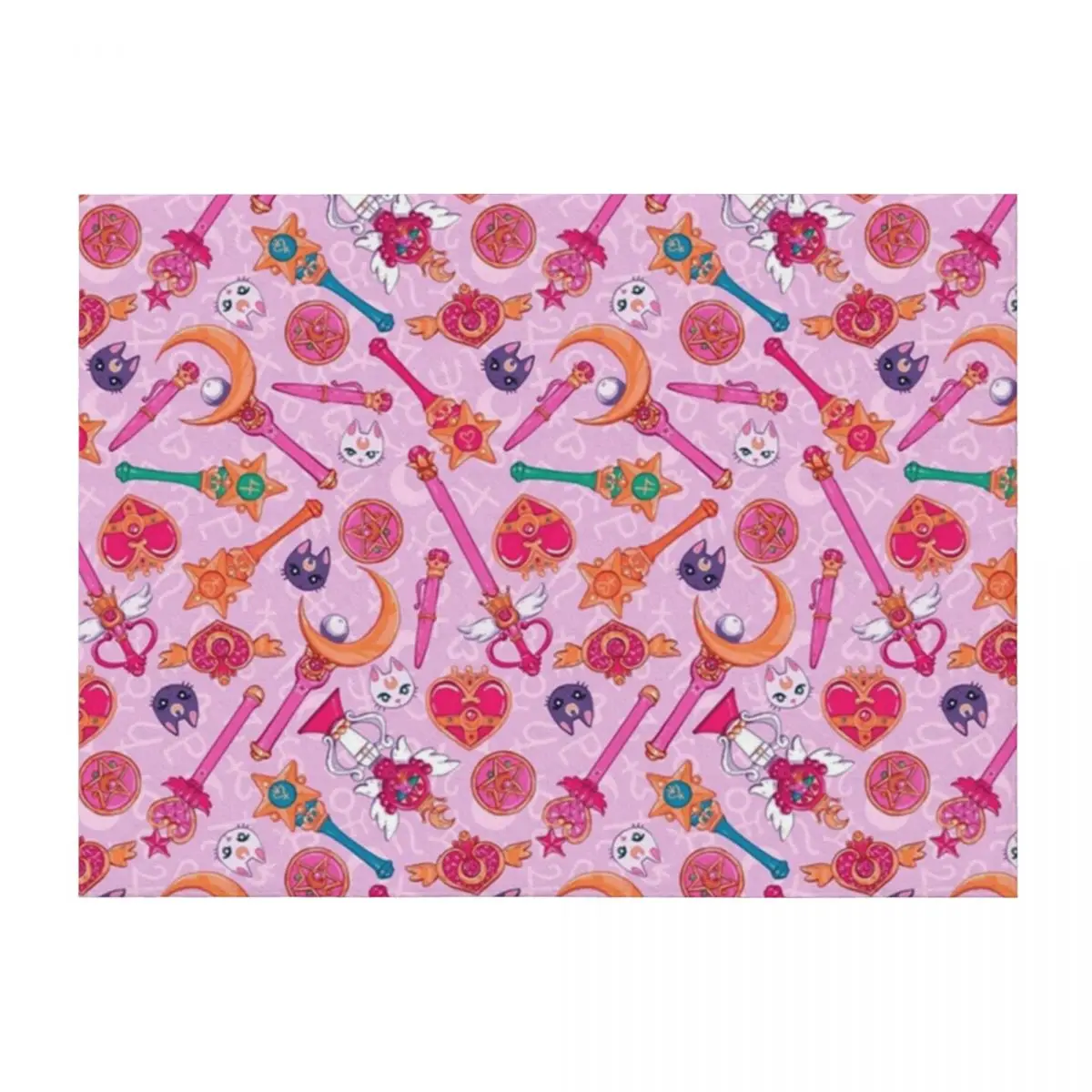 

Pastel Moon Prism Power Throw Blanket Plaid on the sofa Heavy Giant Sofa Bed Blankets