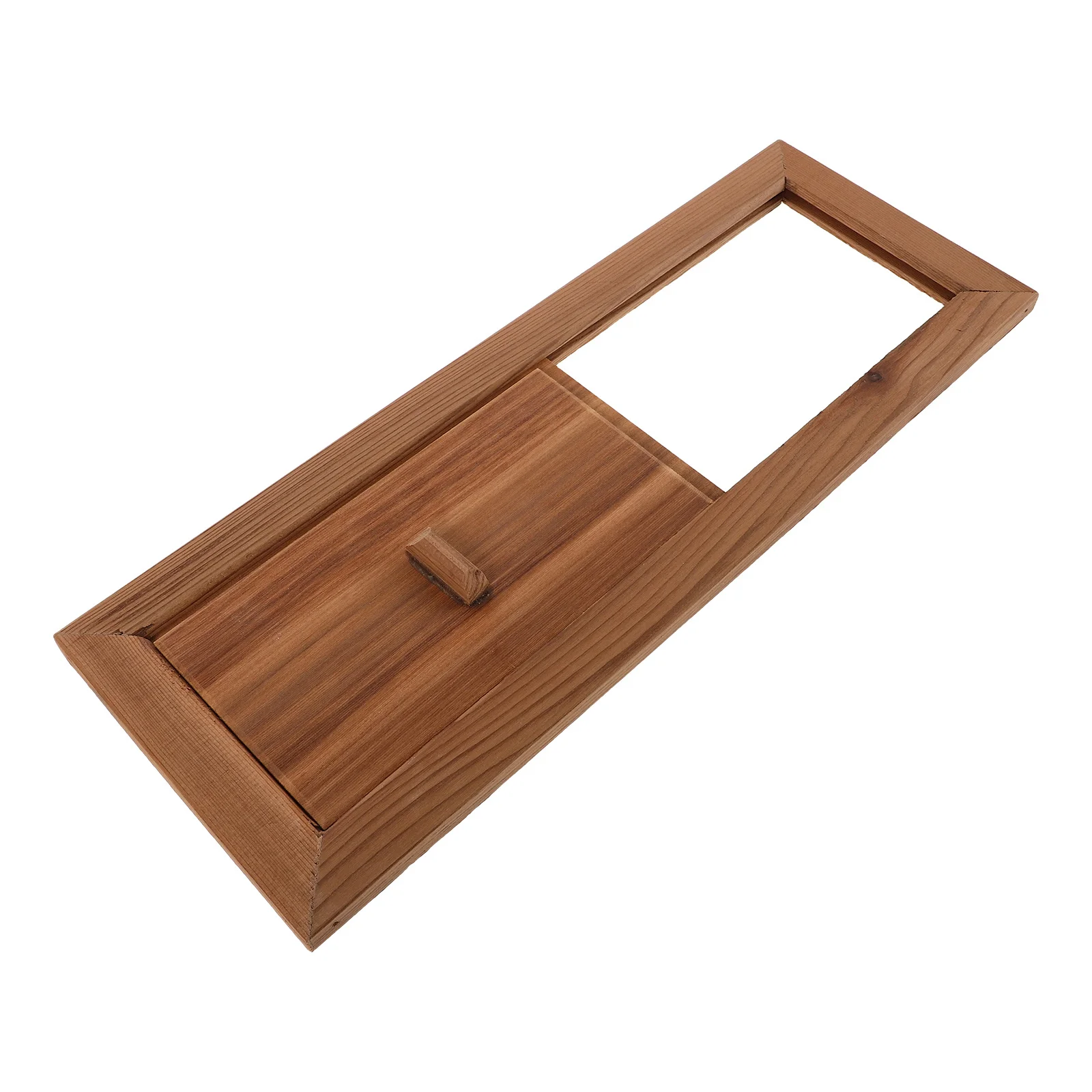 

Wood Sauna Vent Outlet Durable Wooden Sauna Window Vent for Steam Room Spa Air Circulation Ventilation Device Easy Maintain