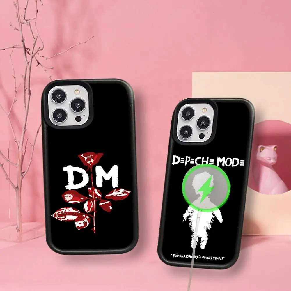 

Vintage Band D-Depeche M-Mode For Magsafe Magnetic Case For IPhone 17 Air 16 15 14 13 12 11 Pro Max Plus Wireless Charging