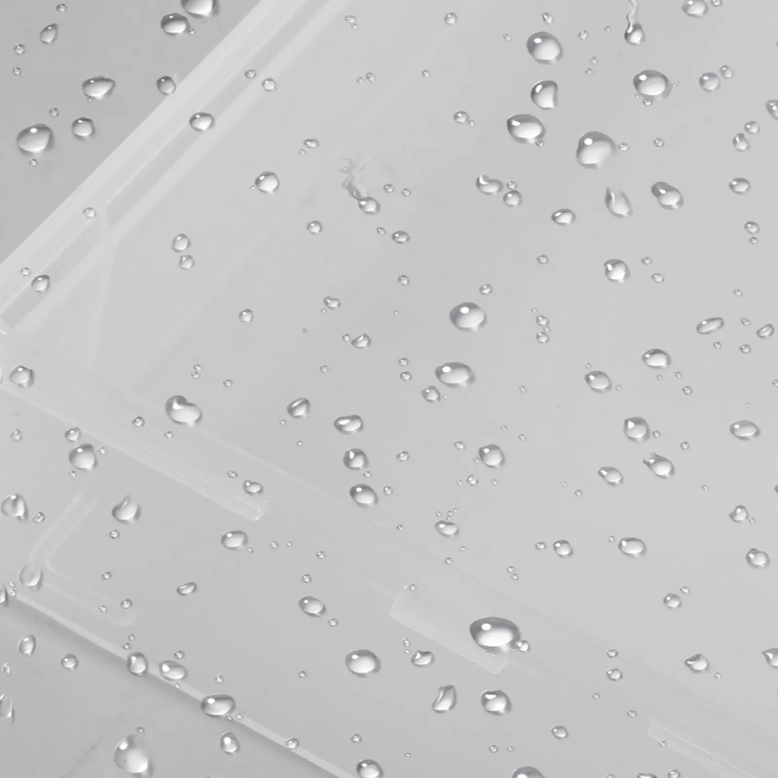 

Card Storage Box Plastic File Organizer for A4 Documents Waterproof Document Case with Locking Lid for Office School Travel