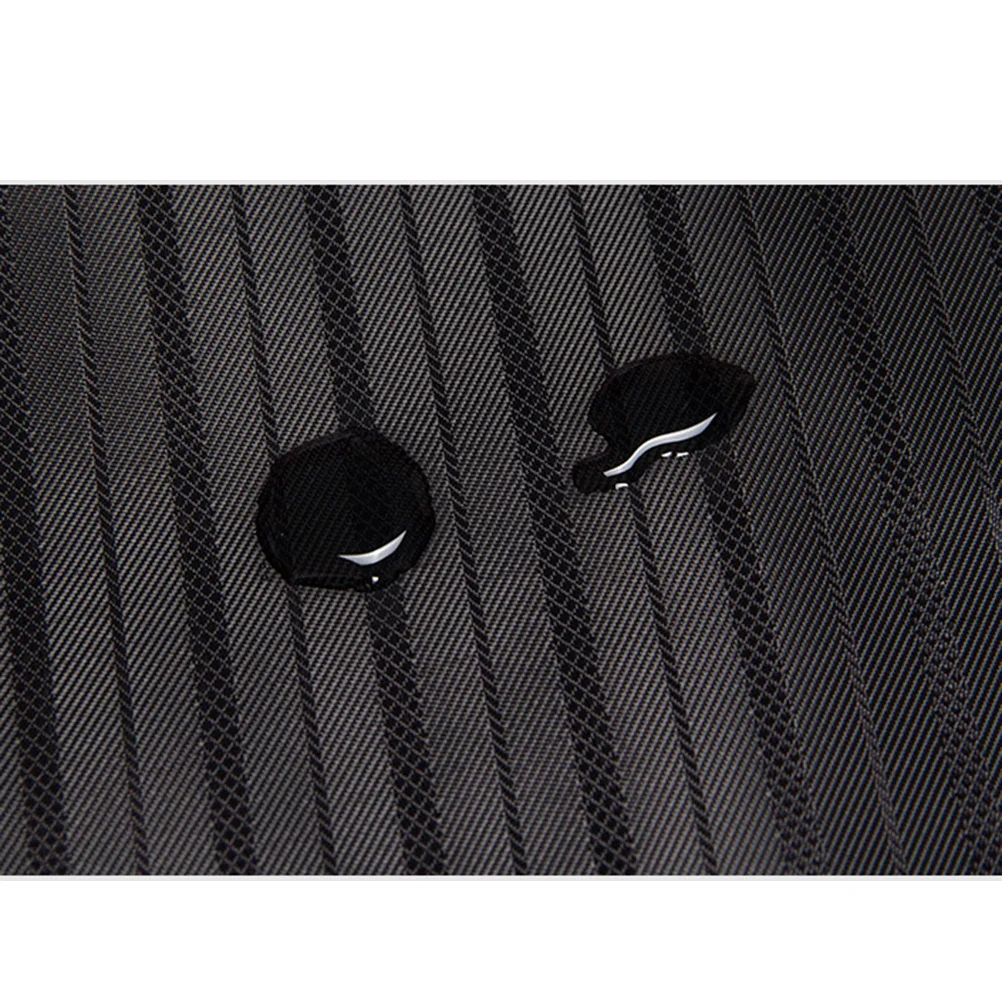 

Black Oxford Cloth Suit Cover Waterproof Breathable Zippered Garment Bag Dustproof Clothing Storage Carrier Oxford Suit Cover