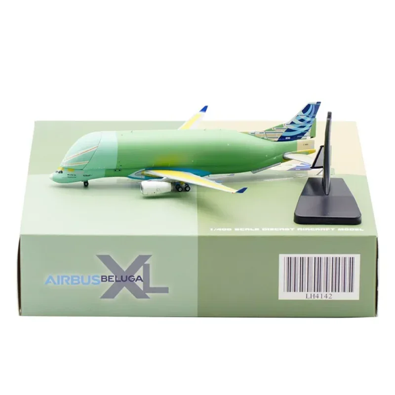 2024 Hot Sale Diecast 1/400 Scale A330 A330-700L F-WBXL BELUGA Airlines Plane Model Alloy Aircraft Airplanes Toy for Collection