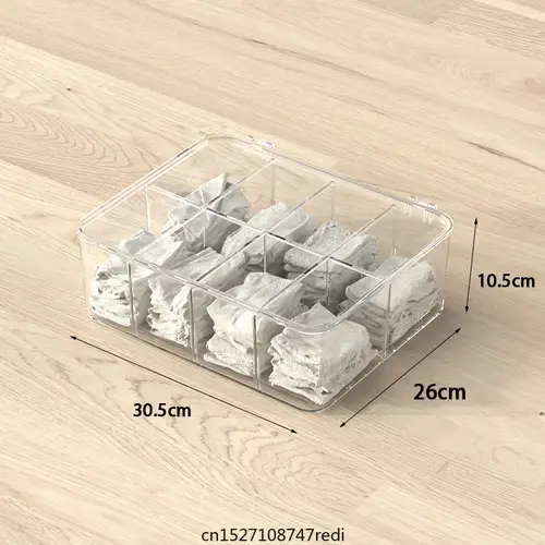 Clothing Storage Box Cabinet Wardrobe Foldable Organizer for Clothes Socks Pants Bedroom Socks Pants Underwear Drawer Organizers - Image 8